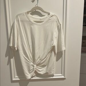 lululemon athletica White Short Sleeve Tee